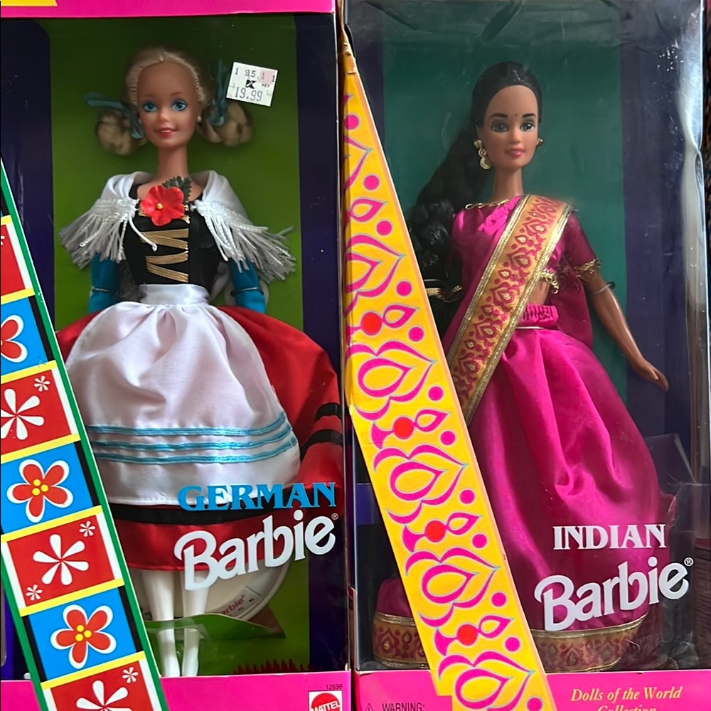 German and Indian Barbie Dolls